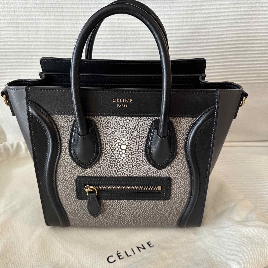 celine(セリーヌ)の激レア✨セリーヌラゲージナノ　ガルーシャ美品 レディースのバッグ(ハンドバッグ)の商品写真