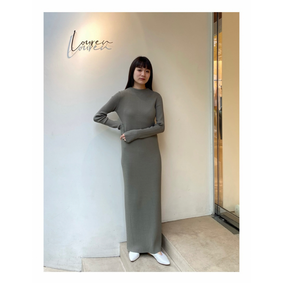 boat neck knit pencil dress