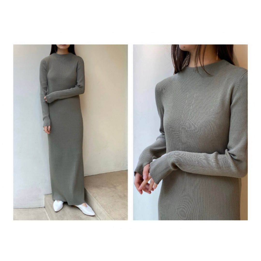 boat neck knit pencil dress