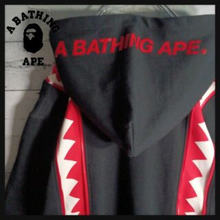 A BATHING APE - APE BAPE KAWS Hajime Sorayama シャークパーカーの ...