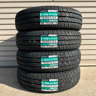 グッドイヤー(Goodyear)の2023年製 グッドイヤー EG02◆新品4本 155/65R14(タイヤ)