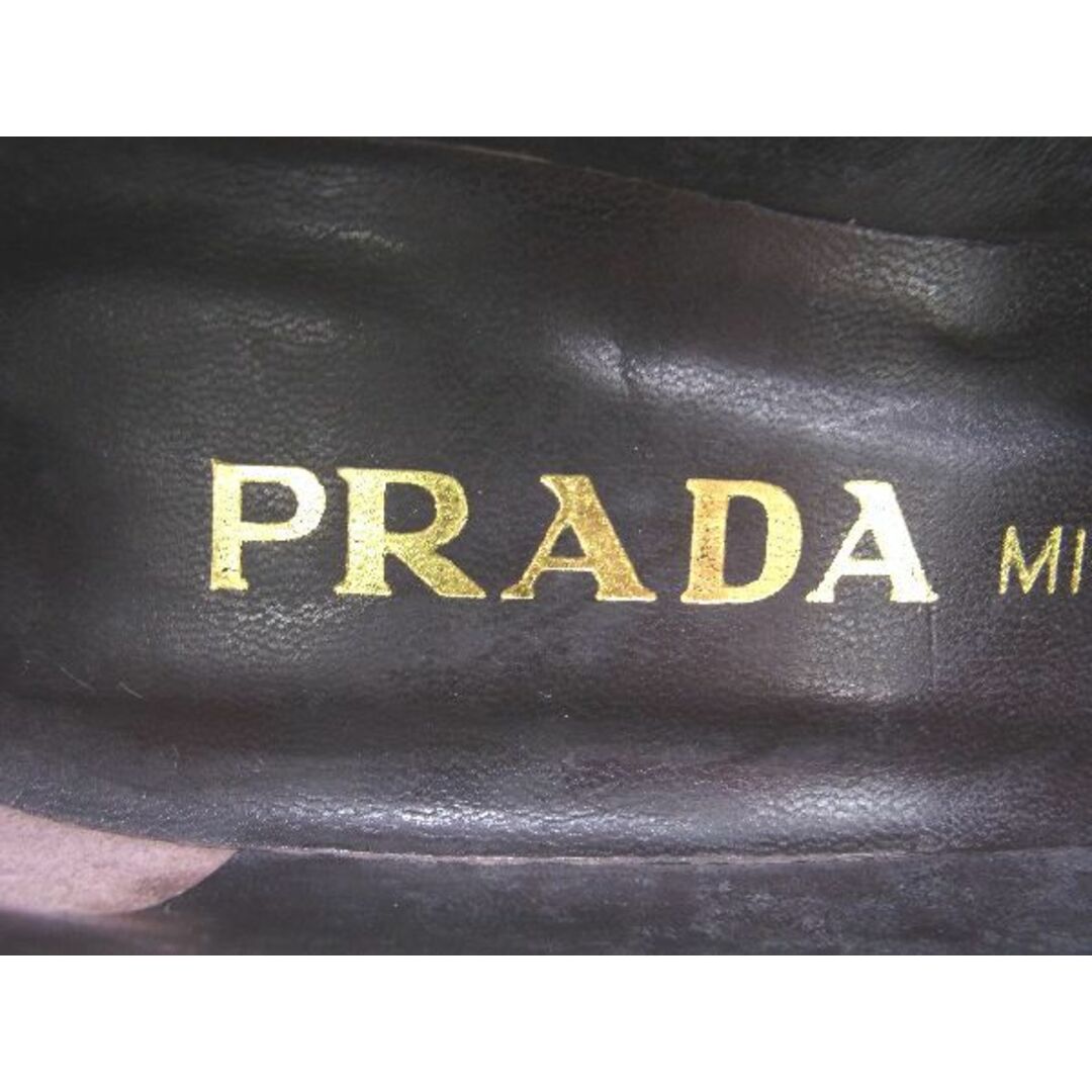 【シンプル】PRADA☆パンプス☆22.5ｃｍ☆黒☆