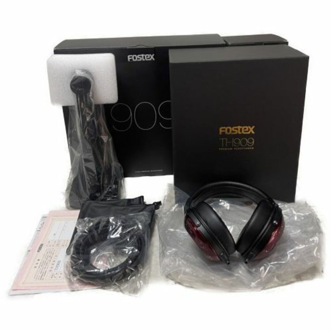 未使用品相当 FOSTEX プレミアム・リファレンス・ヘッドホン TH909