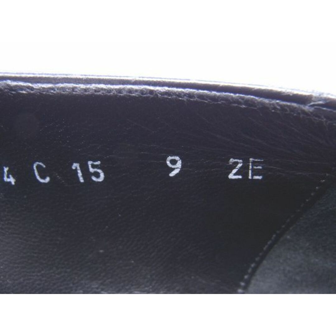 Salvatore Ferragamo(サルヴァトーレフェラガモ)のSalvatore Ferragamo フェラガモ ヴァラ レザー ローファー ビジネスシューズ サイズ9(約27cm) 靴 シューズ メンズ ブラック系 DD3613 メンズの靴/シューズ(ドレス/ビジネス)の商品写真