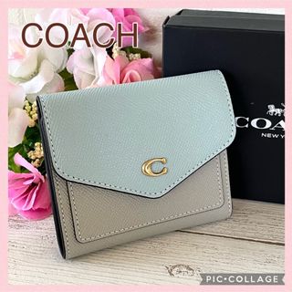 コーチ(COACH) 財布(レディース)(ブルー・ネイビー/青色系)の通販