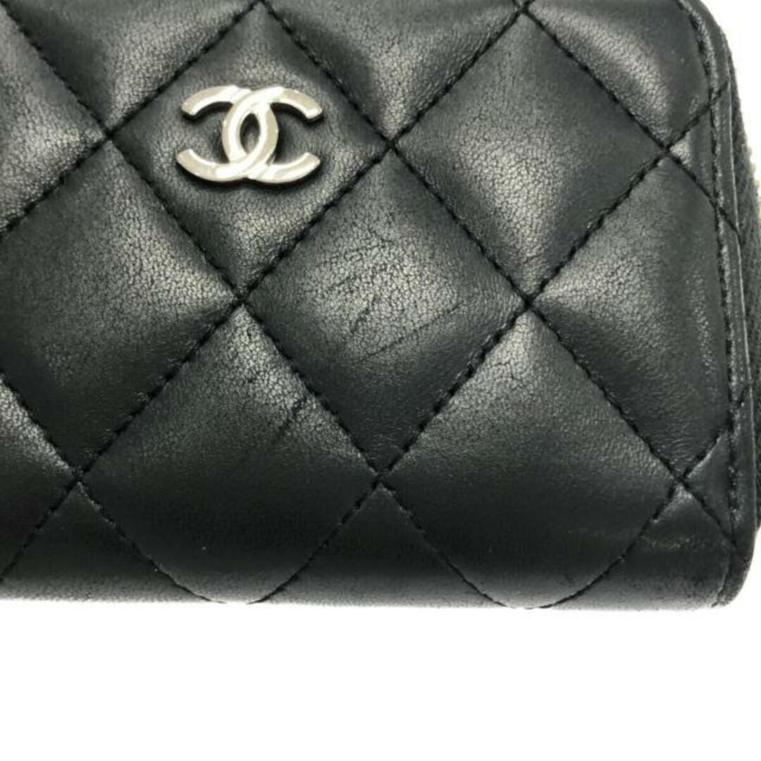 CHANEL - シャネル コインケース美品 マトラッセ 黒の通販 by ブラン ...