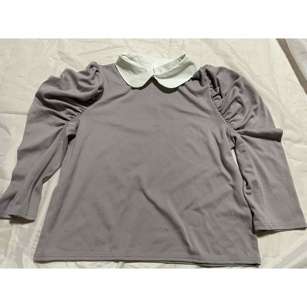 GRL(グレイル)の襟付きパワショルカットプルオーバー レディースのトップス(シャツ/ブラウス(長袖/七分))の商品写真