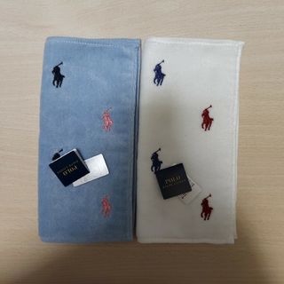 ラルフローレン(Ralph Lauren)のサスケ様専用　ラルフローレン　タオルハンカチ　2枚　新品　(小)　㊴(ハンカチ)