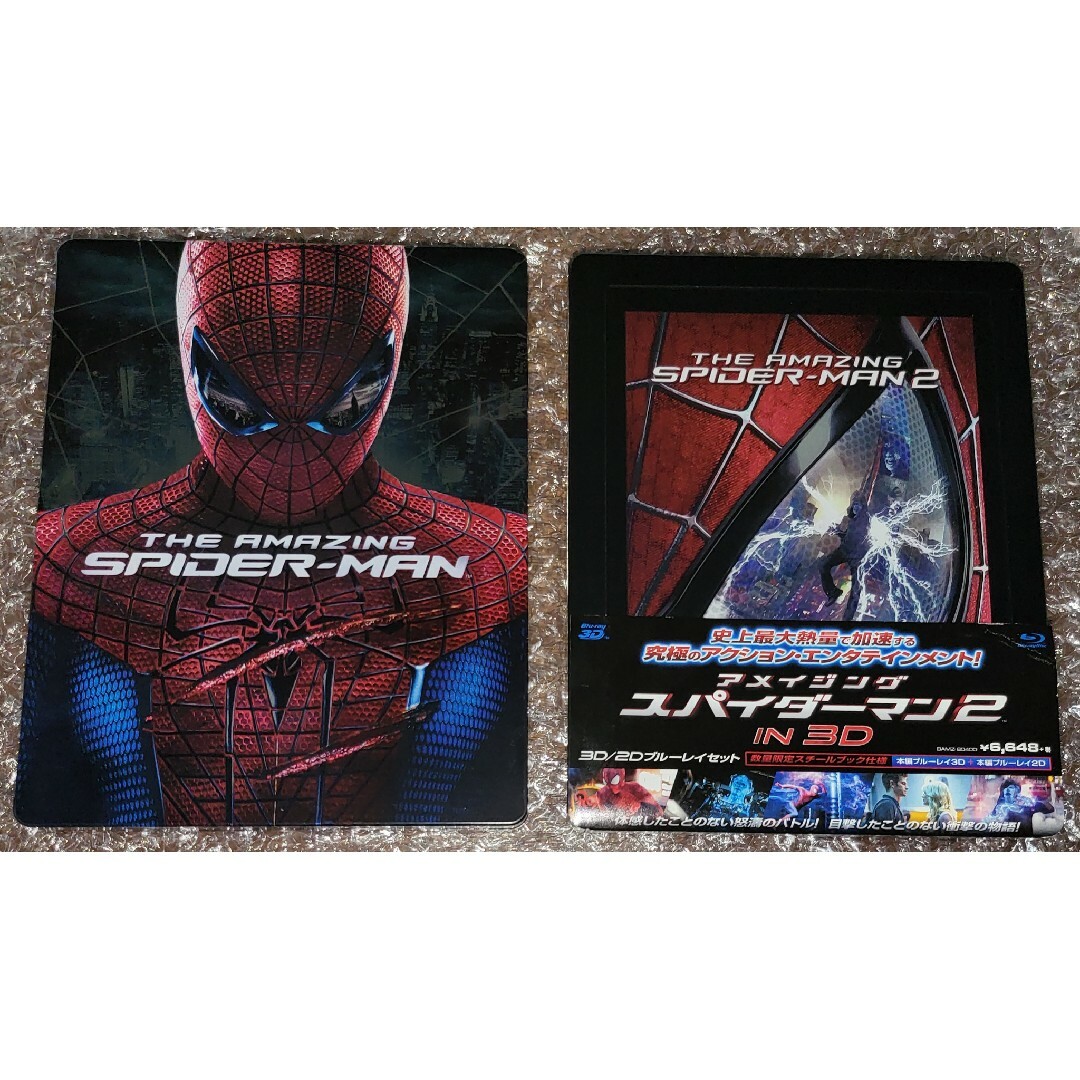 アメイジング・スパイダーマン スチールブック　シリーズ２作品セット エンタメ/ホビーのDVD/ブルーレイ(外国映画)の商品写真