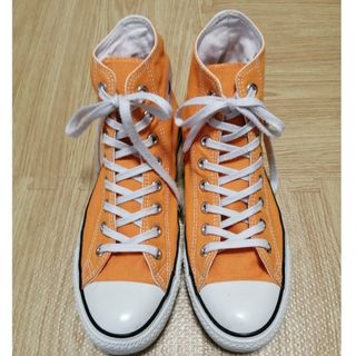 オールスター(ALL STAR（CONVERSE）)のコンバース　オールスター　ハイカット　オレンジ　27センチ(スニーカー)