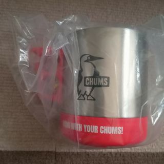 チャムス(CHUMS)の新品 CHUMS×マクドナルド 2023福袋 ステンレス二層マグカップ 赤(食器)