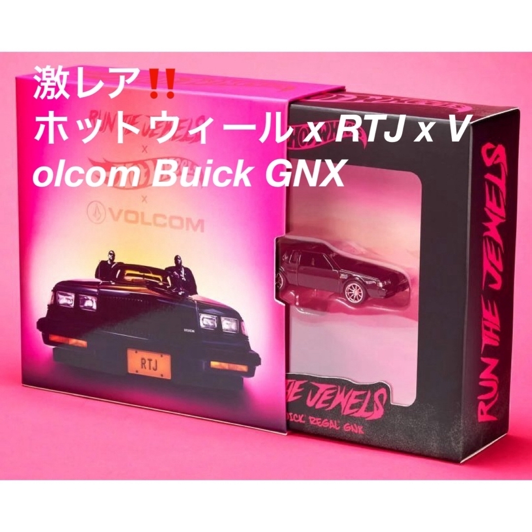 激レア‼️ ホットウィール x RTJ x Volcom Buick GNX | フリマアプリ ラクマ