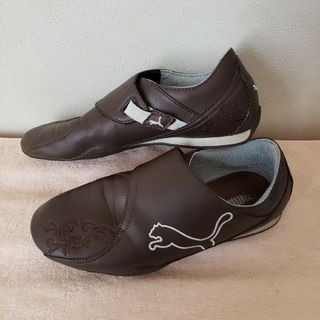 プーマ(PUMA)のペタンコスニーカー　24.5cm(スニーカー)