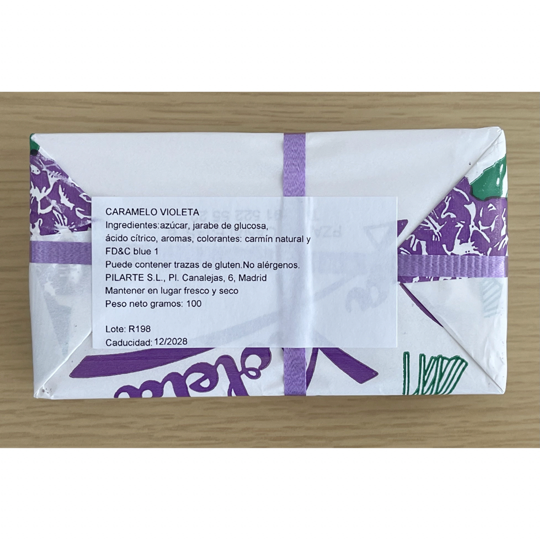 スペイン ラ・ヴィオレッタ すみれのキャンディー 100g×2箱 新品未開封品