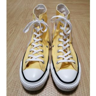 オールスター(ALL STAR（CONVERSE）)のコンバース　オールスター　ハイカット　イエロー　27センチ(スニーカー)