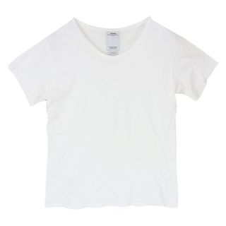 ヴィスヴィム(VISVIM)のVISVIM ビズビム Ｔシャツ 12SS 0112105010006 DOUBLE SCOOP V-NECK S/S LUXSIC ダブルスクープ Vネック 半袖 Tシャツ ラクシック ホワイト ホワイト系 1【中古】(シャツ)