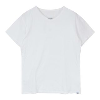 ヴィスヴィム(VISVIM)のVISVIM ビズビム Ｔシャツ ULTIMATE V-NECK S/S TEE アルティメイト Vネック 半袖 Tシャツ ホワイト ホワイト系 2【中古】(シャツ)