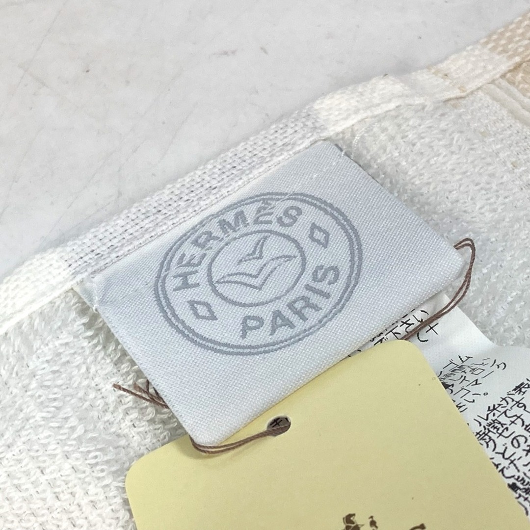 HERMES - エルメス HERMES ハンドタオル フリンジ タオル HERMES - エルメス HERMES ハンドタオル フリンジ タオル