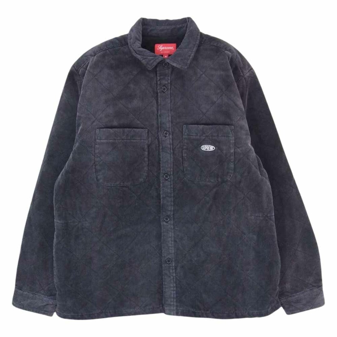 Supreme シュプリーム 長袖シャツ 22AW Quilted Corduroy Shirt