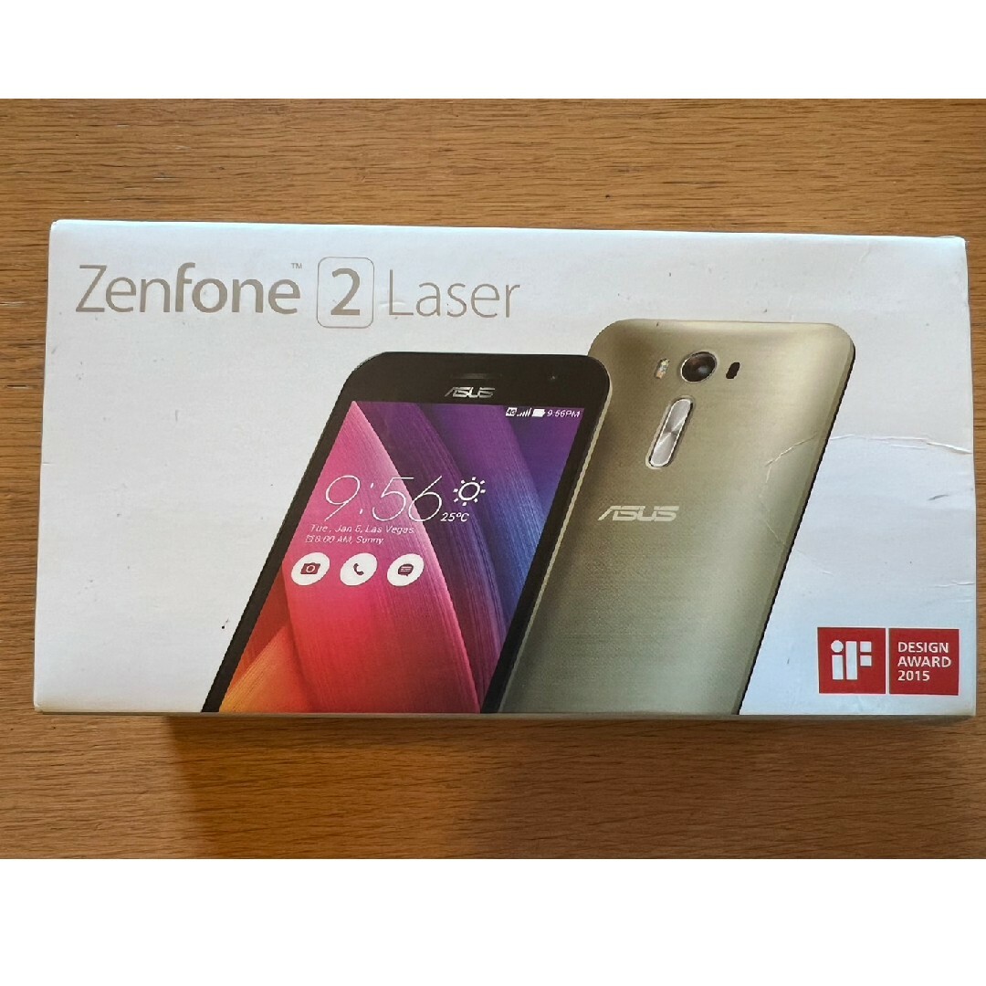 ASUS Zenfone2 Laser　グレー  16GB SIMフリー スマホ スマホ/家電/カメラのスマートフォン/携帯電話(スマートフォン本体)の商品写真