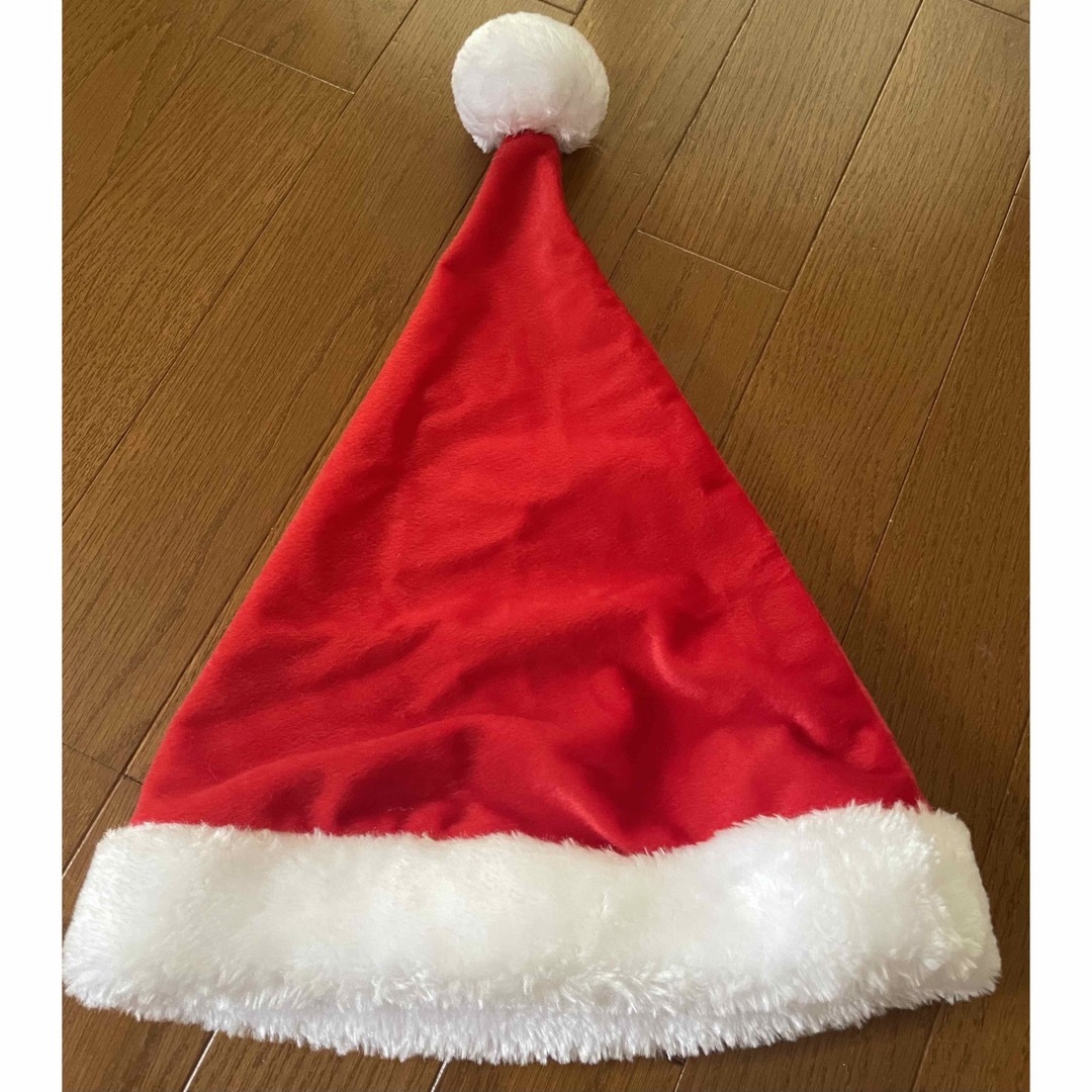 【新品未使用】サンタ帽 エンタメ/ホビーのコスプレ(小道具)の商品写真