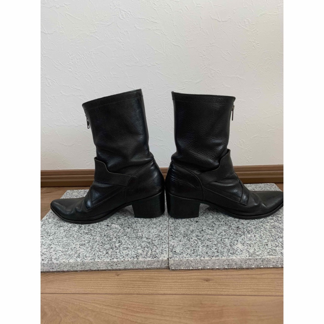 TSUMORI CHISATO(ツモリチサト)のTSUMORI CHISATOの本革ロングブーツ メンズの靴/シューズ(ブーツ)の商品写真