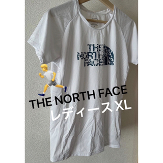 ザノースフェイス(THE NORTH FACE)のTHE NORTH FACE ノースフェイス tシャツ レディースXL【美品】(ウェア)