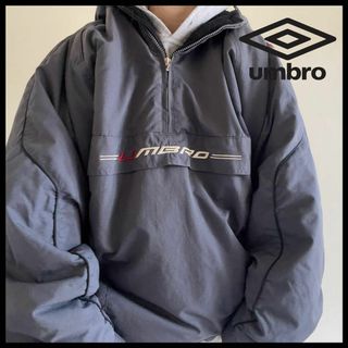 アンブロ  UMBRO ナイロンオーバージャケット　ジップアップ　old ロゴ