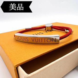 ヴィトン(LOUIS VUITTON) ブレスレット（レッド/赤色系）の通販 100点