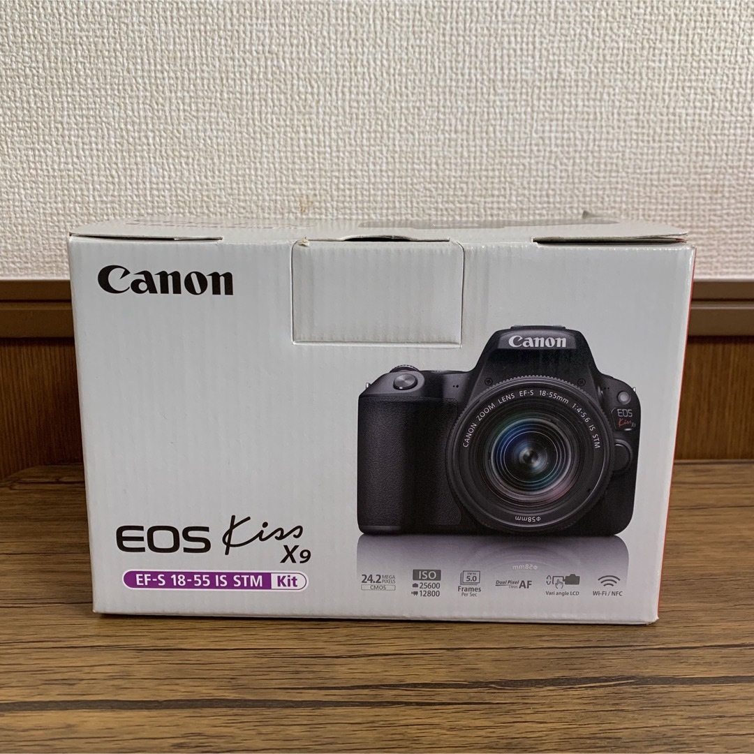 Canon(キヤノン)の箱付き【キャノン一眼レフ】Canon  EOS KISS X9 スマホ/家電/カメラのカメラ(デジタル一眼)の商品写真