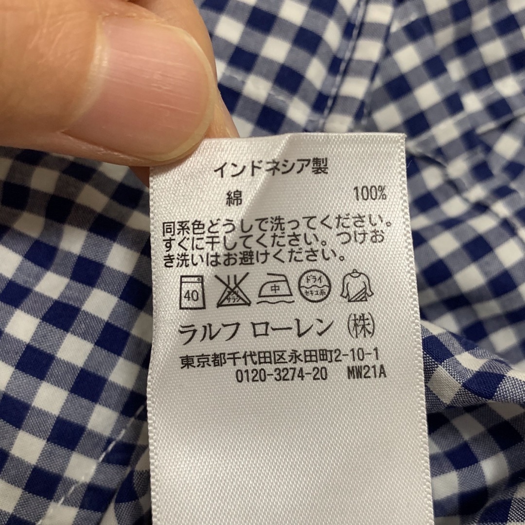 Ralph Lauren(ラルフローレン)のラルフローレン  シャツ　24M 90 キッズ/ベビー/マタニティのキッズ服男の子用(90cm~)(Tシャツ/カットソー)の商品写真