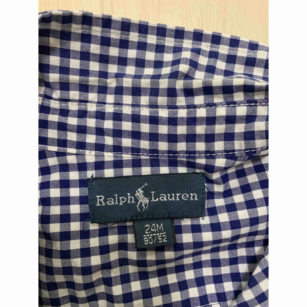 Ralph Lauren(ラルフローレン)のラルフローレン  シャツ　24M 90 キッズ/ベビー/マタニティのキッズ服男の子用(90cm~)(Tシャツ/カットソー)の商品写真