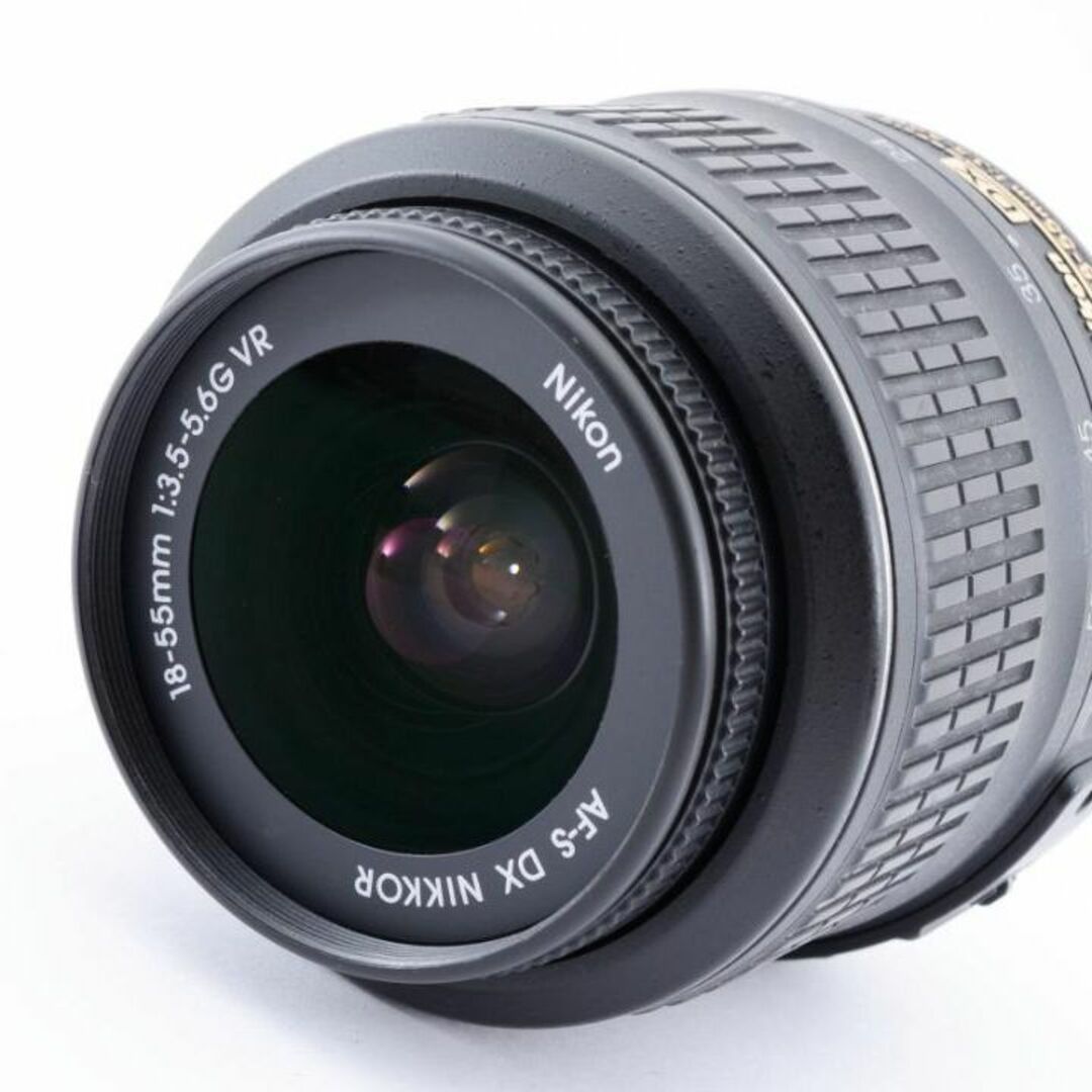 超美品 ニコン AF-S 18-55mm f3.5-5.6G　レンズ　B065