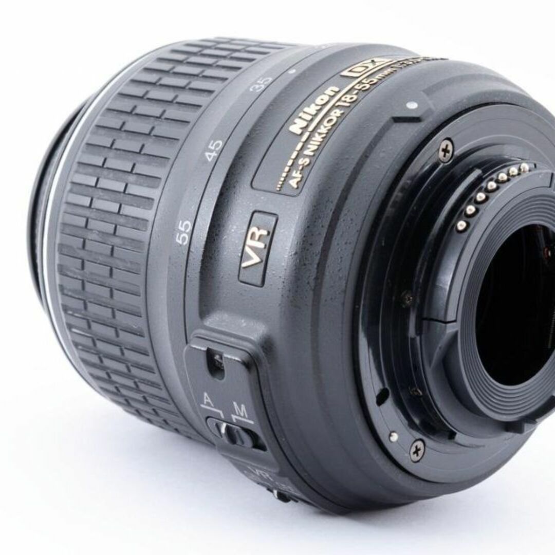 超美品 ニコン AF-S 18-55mm f3.5-5.6G　レンズ　B065