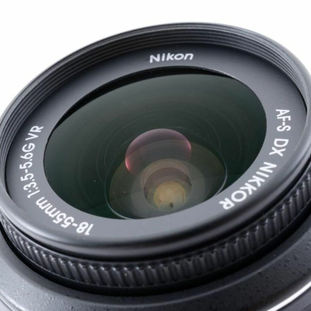 超美品 ニコン AF-S 18-55mm f3.5-5.6G　レンズ　B065