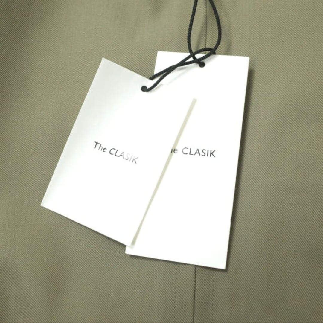 The CLASIK ザ クラシック 22SS 日本製 HARRINGTON – DORMEUIL WOOL COTTON GABARDINE ドーメル製 ハリントンジャケット 22SS-CKJK-011 48 STONE G9 スイングトップ アウター【新古品】【中古】【The CLASIK】 メンズのジャケット/アウター(ブルゾン)の商品写真