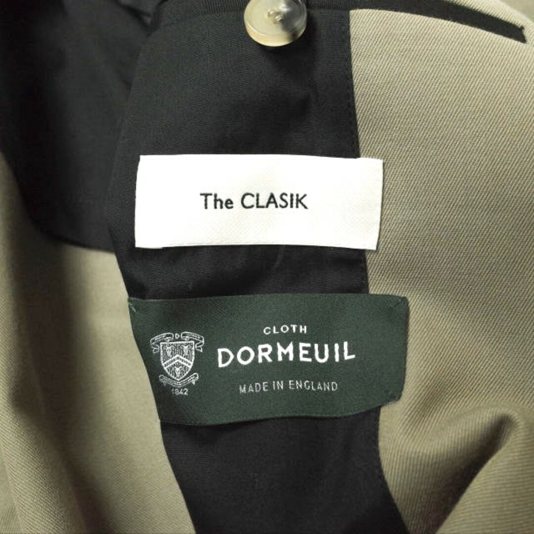 The CLASIK ザ クラシック 22SS 日本製 HARRINGTON – DORMEUIL WOOL COTTON GABARDINE ドーメル製 ハリントンジャケット 22SS-CKJK-011 48 STONE G9 スイングトップ アウター【新古品】【中古】【The CLASIK】 メンズのジャケット/アウター(ブルゾン)の商品写真