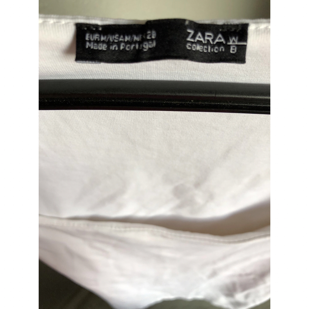 ZARA(ザラ)のZARA ホワイトタンクトップ レディースのトップス(タンクトップ)の商品写真