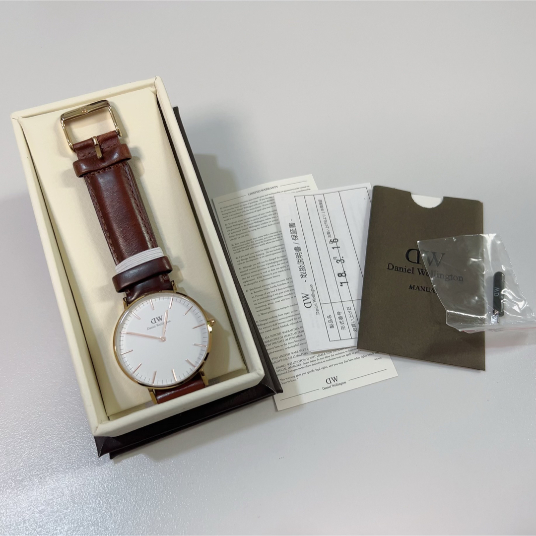 Daniel Wellington(ダニエルウェリントン)のダニエルウィリントン 腕時計 ※電池切れ レディースのファッション小物(腕時計)の商品写真