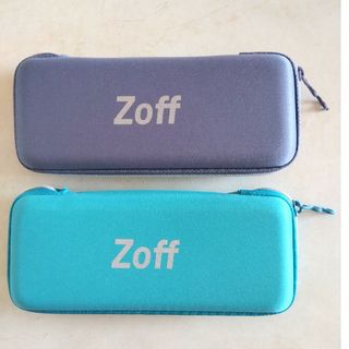 ゾフ(Zoff)のzoff メガネケース　2個セット（新品未使用）(サングラス/メガネ)