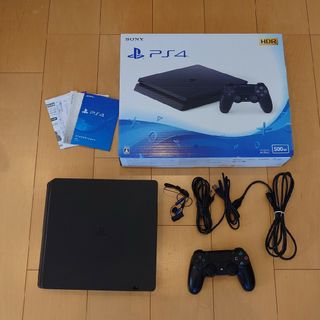 PS4 本体 ジェット・ブラック 500GB CUH-2200AB01