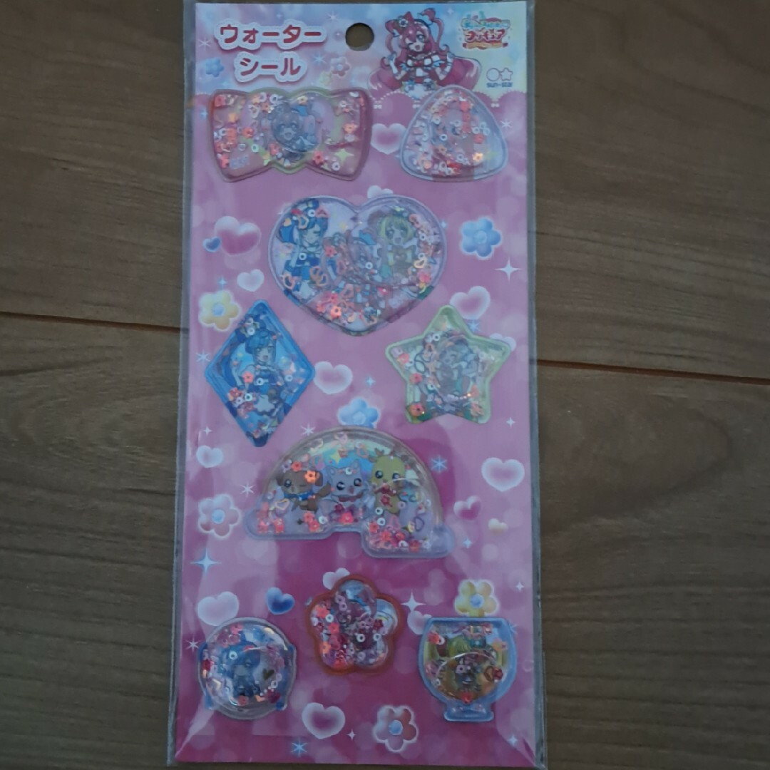 Sunstar Stationery(サンスターブング)のデリシャスパーティ♡プリキュア ウォーターシール エンタメ/ホビーのおもちゃ/ぬいぐるみ(キャラクターグッズ)の商品写真