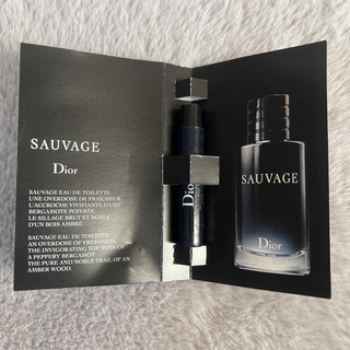 ディオール(Dior)のSAUVAGE  サンプル　1ml(香水(男性用))