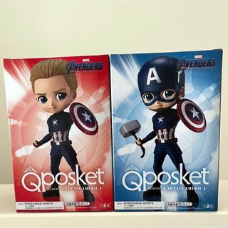 マーベル(MARVEL)のQposket MARVEL キャプテンアメリカ AＢカラーセット(アメコミ)