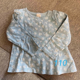 プティマイン(petit main)の花柄トップス　110(Tシャツ/カットソー)