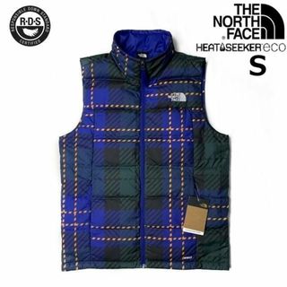 新品タグ付 THE NORTH FACE USA規格 ヌプシ ダウンベスト 青