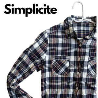 SIMPLICITE シンプリシテェ レディーストップス フリーサイズ 秋冬