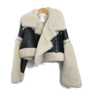 サカイ(sacai)のサカイ フェイクシアリングコート 衣料品 アウター(その他)