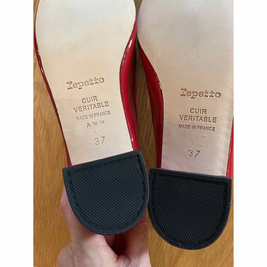 repetto(レペット)の[未使用]Repetto レペットCamille 37 レッド レディースの靴/シューズ(バレエシューズ)の商品写真