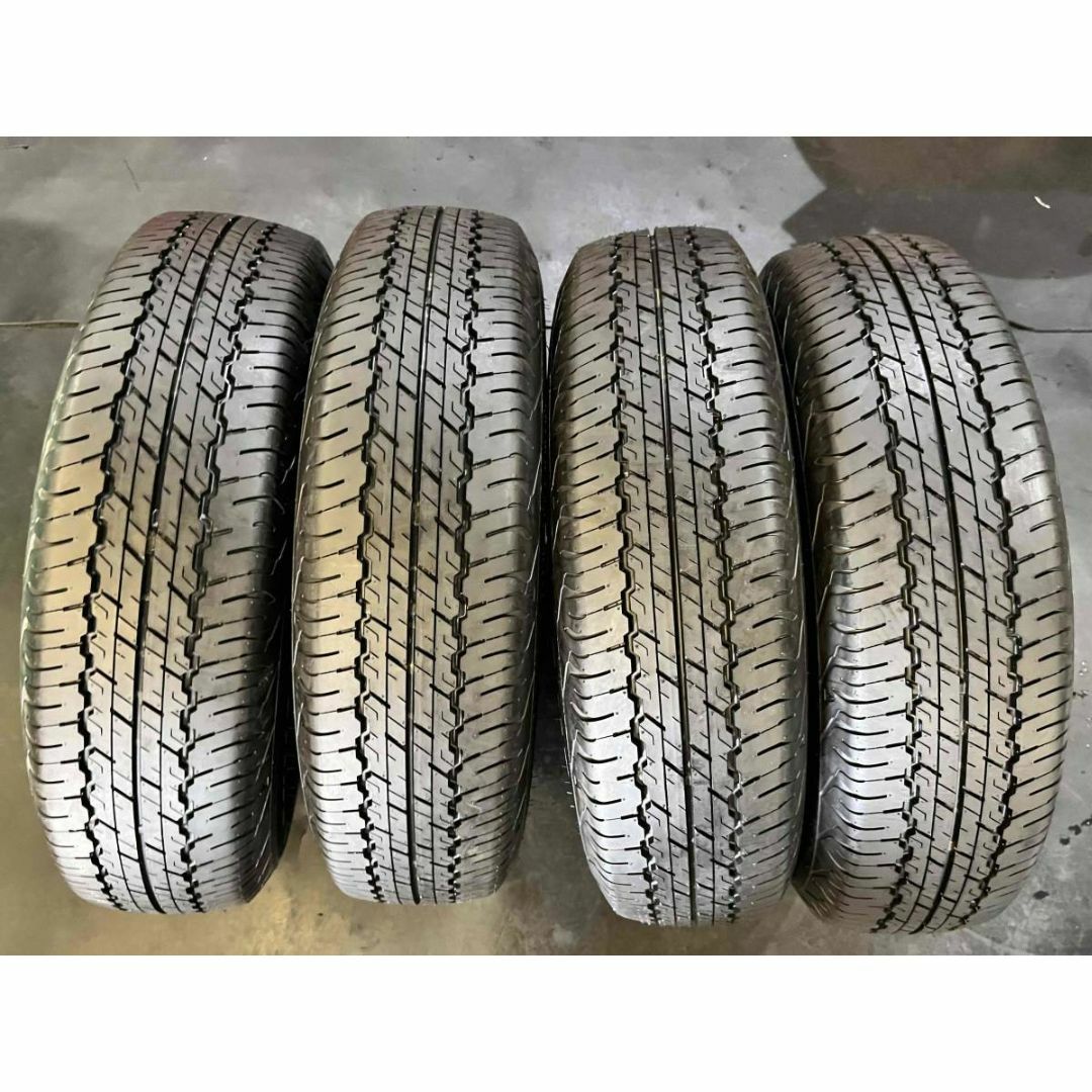 195/80R15　4本　溝たっぷり！　ジムニーシエラ、ハイエースワゴンなどに♪4本製造年